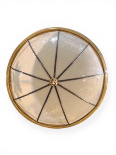 1910 Bronze Bleiglas-Anhänger