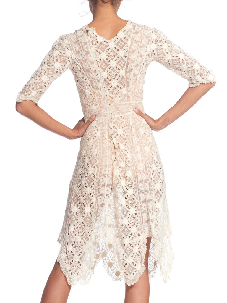 cotton lace gown