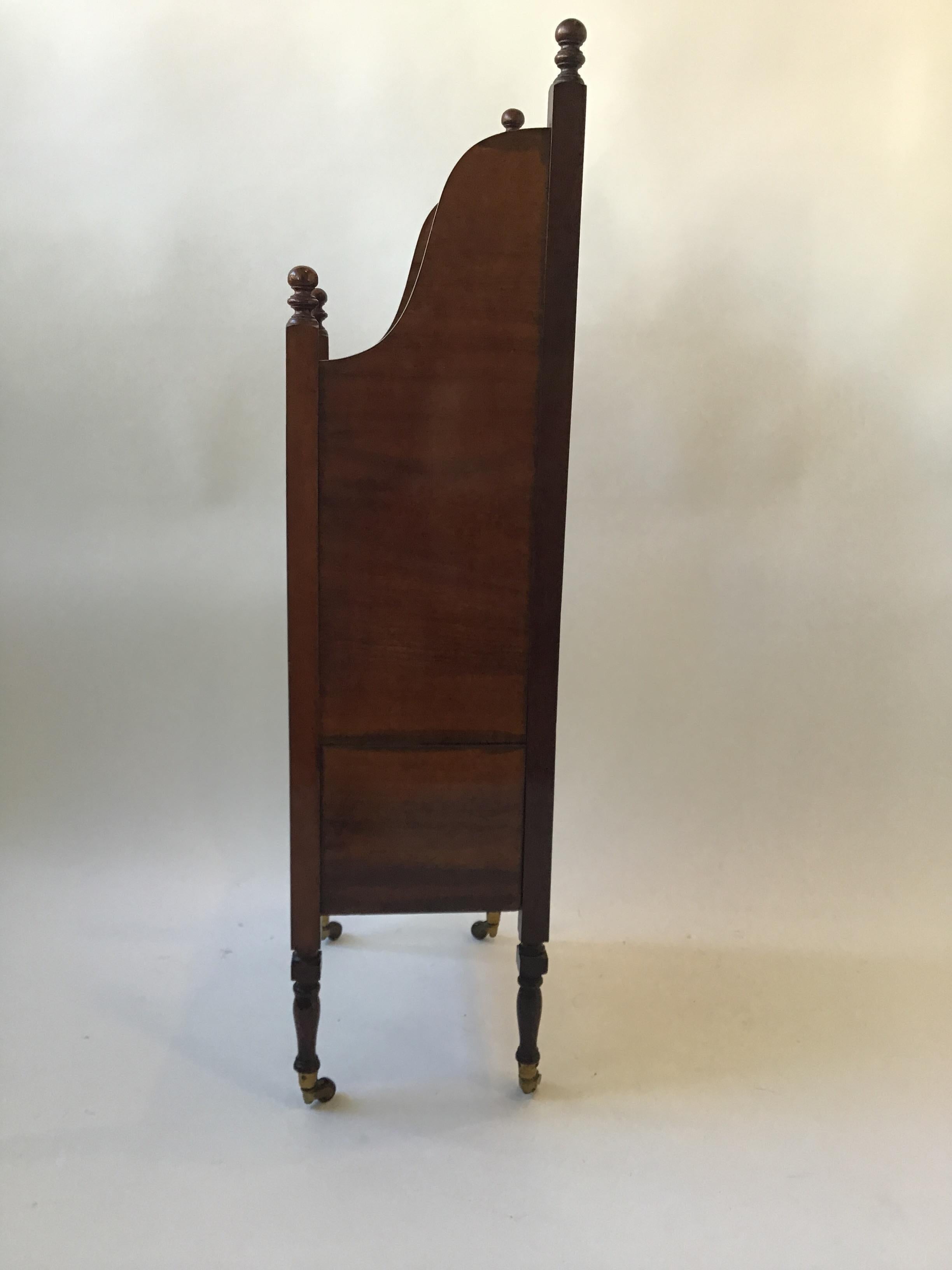 Wood 1910 English Book Rack For Sale