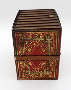 1910 Faux Books Biscuit Tin by Huntley & Palmers