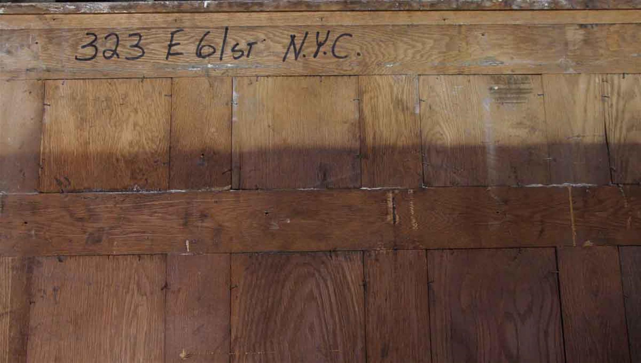 mahogany wainscoting
