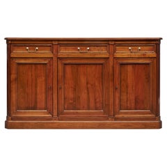 Restauration Französisches Nussbaum-Buffet