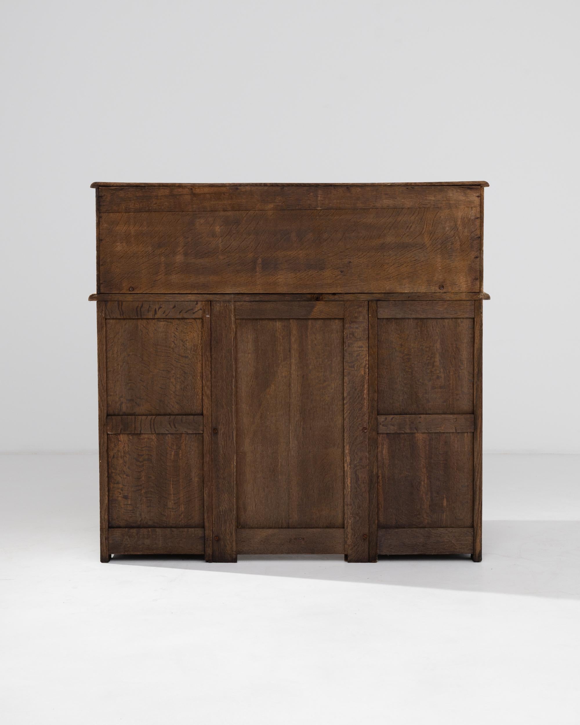 1910, French Oak Escritoire For Sale 8