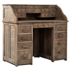 Vintage 1910, French Oak Escritoire