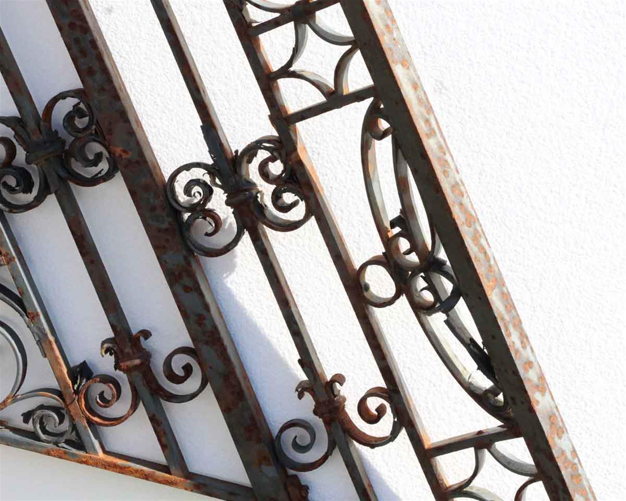 wrought iron staircase railing