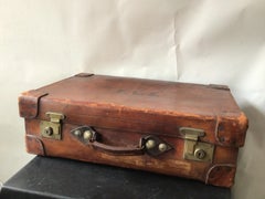 1910 Leather Suitcase