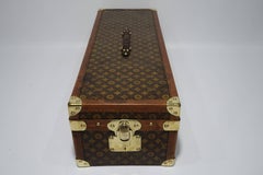 1910 Louis Vuitton Britannica Library Trunk with Complete Britannica Set