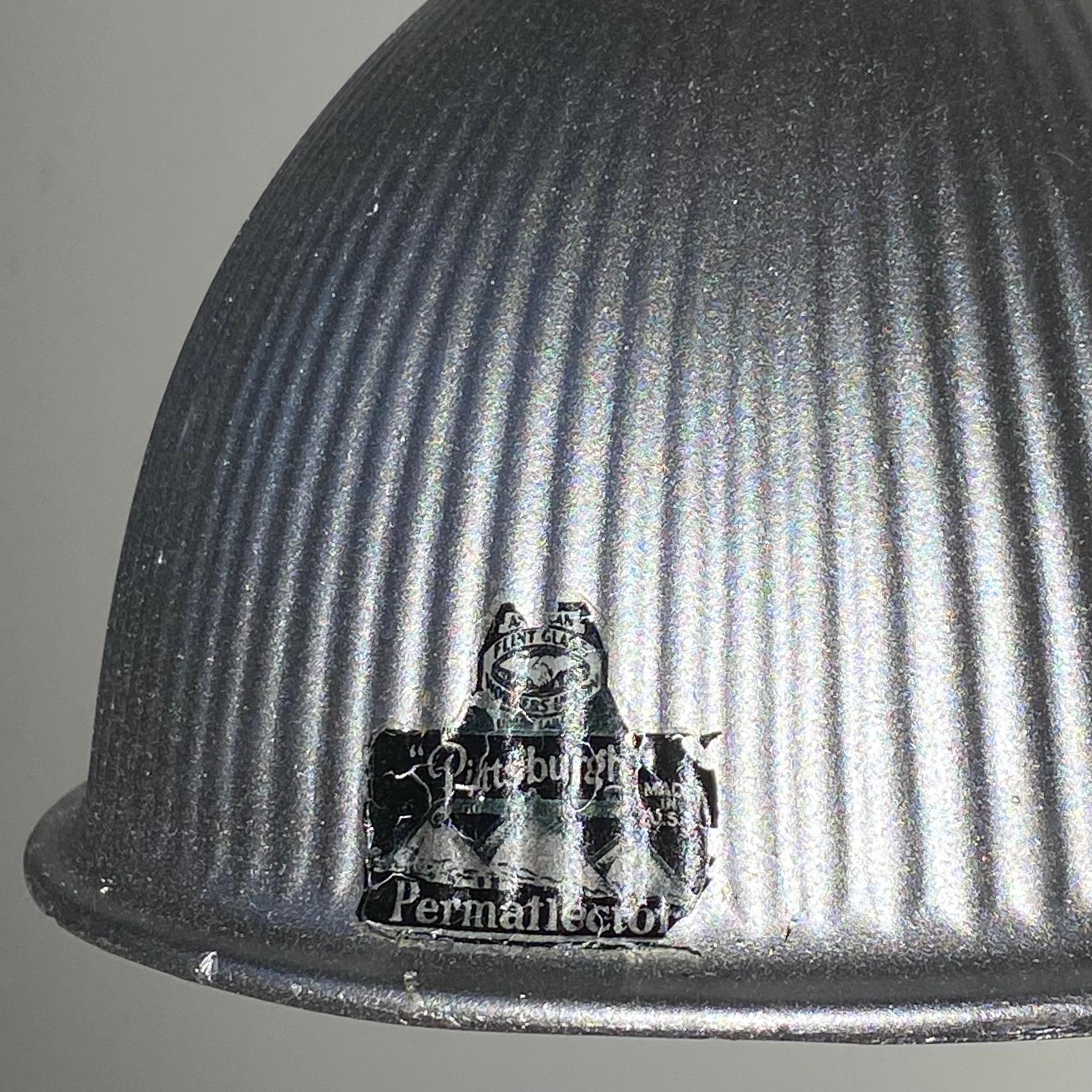 1910 Quecksilberglas-Silber-Wandleuchter (Messing) im Angebot
