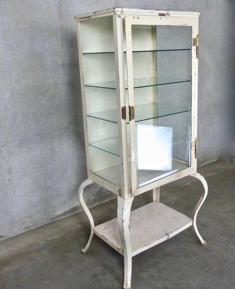 1910 Metal Apothecary by M. Weiss and Co., Newark, NJ at 1stDibs