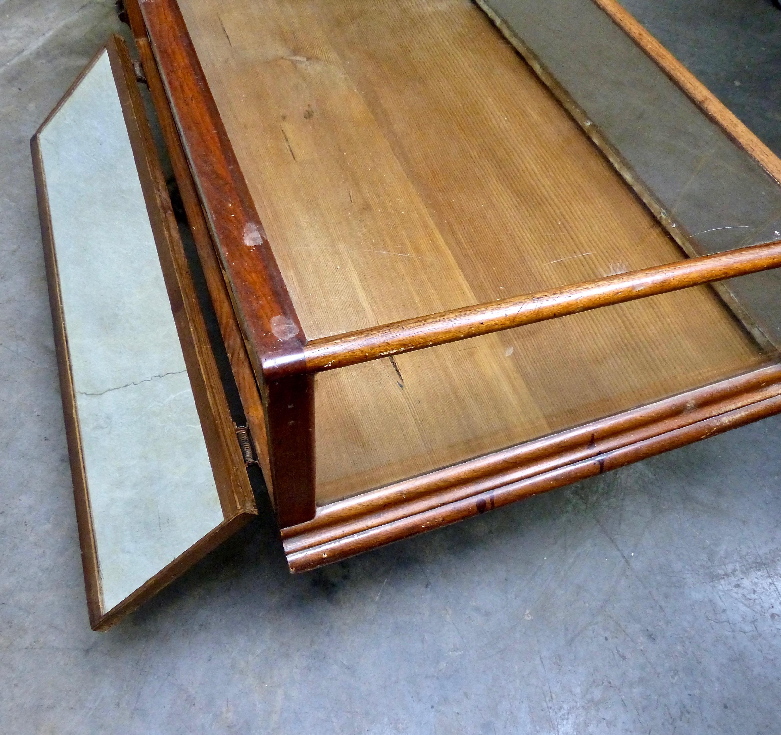 antique general store display case for sale