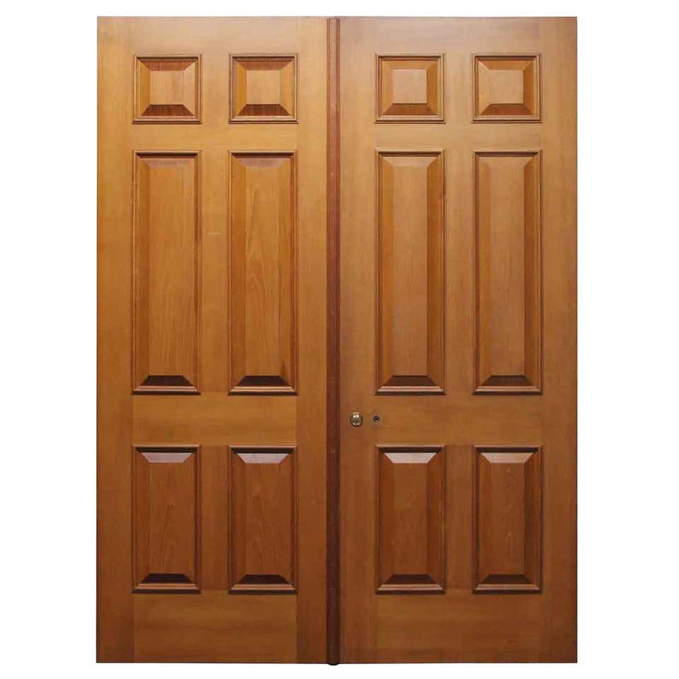 Pair Of French Solid Oak Six Panel Doors For Sale At 1stdibs Pair of french solid oak six panel doors for sale at 1stdibs