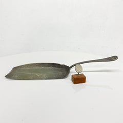 1910 Reed & Barton Silver Pastry Cake Pie Server Hotel Pennsylvania New York