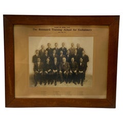 Antique 1910 Renouard Training School for Embalmers New York City Graduating Class Photo