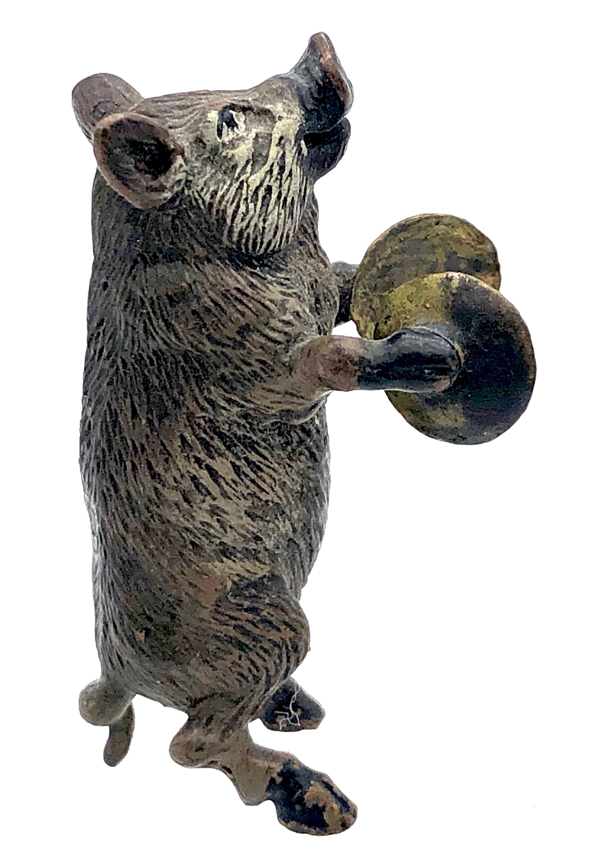 1910 Vienne Bronze Cochon Orchestre Musique Belle Epoque Wiener Sculptures en Bronze 4