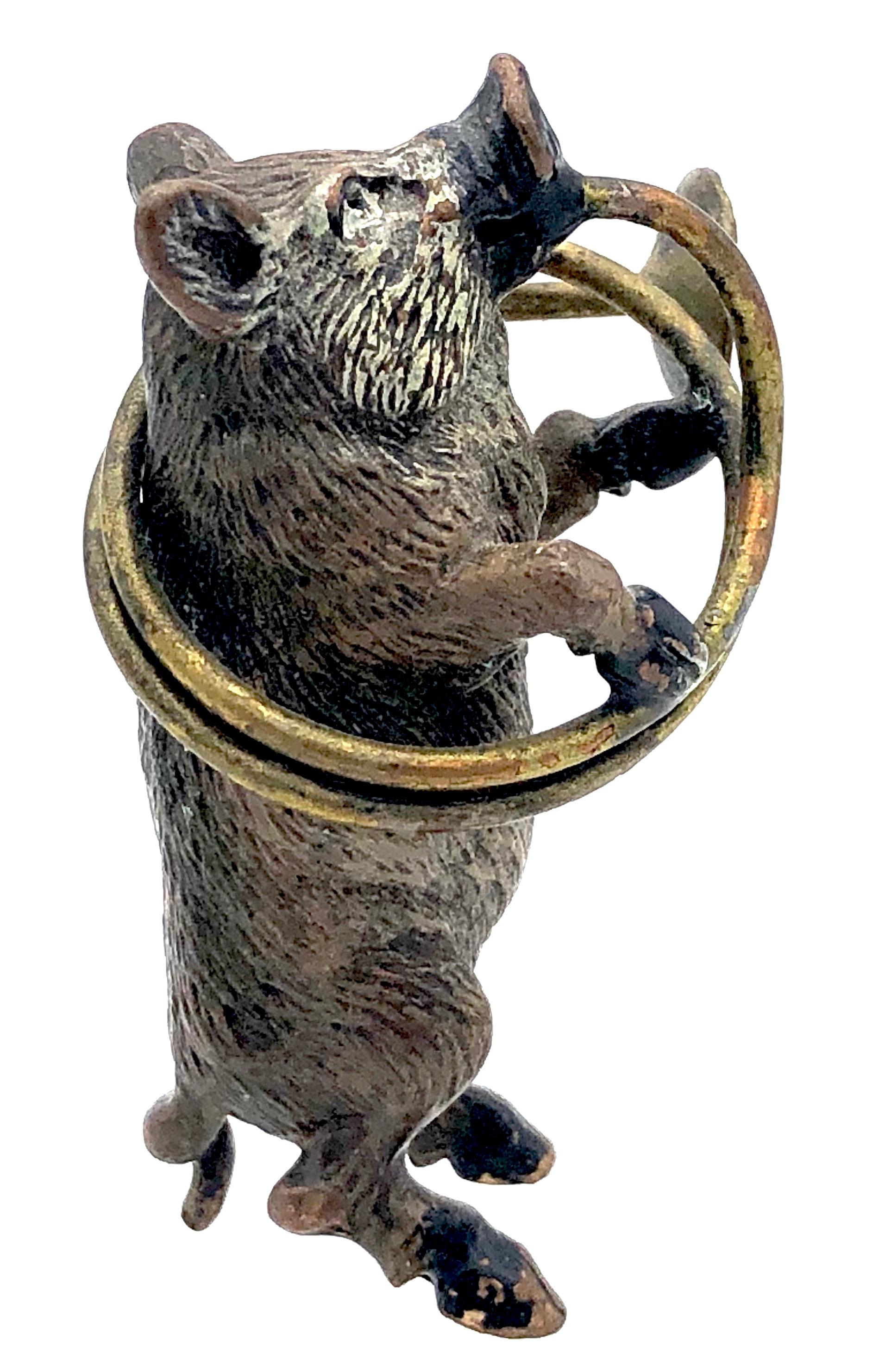 1910 Vienne Bronze Cochon Orchestre Musique Belle Epoque Wiener Sculptures en Bronze 8