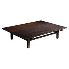 1910s-30s Japanese antique Zataku low table, Wabi sabi coffee table. primitive