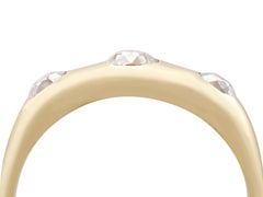 1910s Antique Diamond and Yellow Gold Gent's Ring