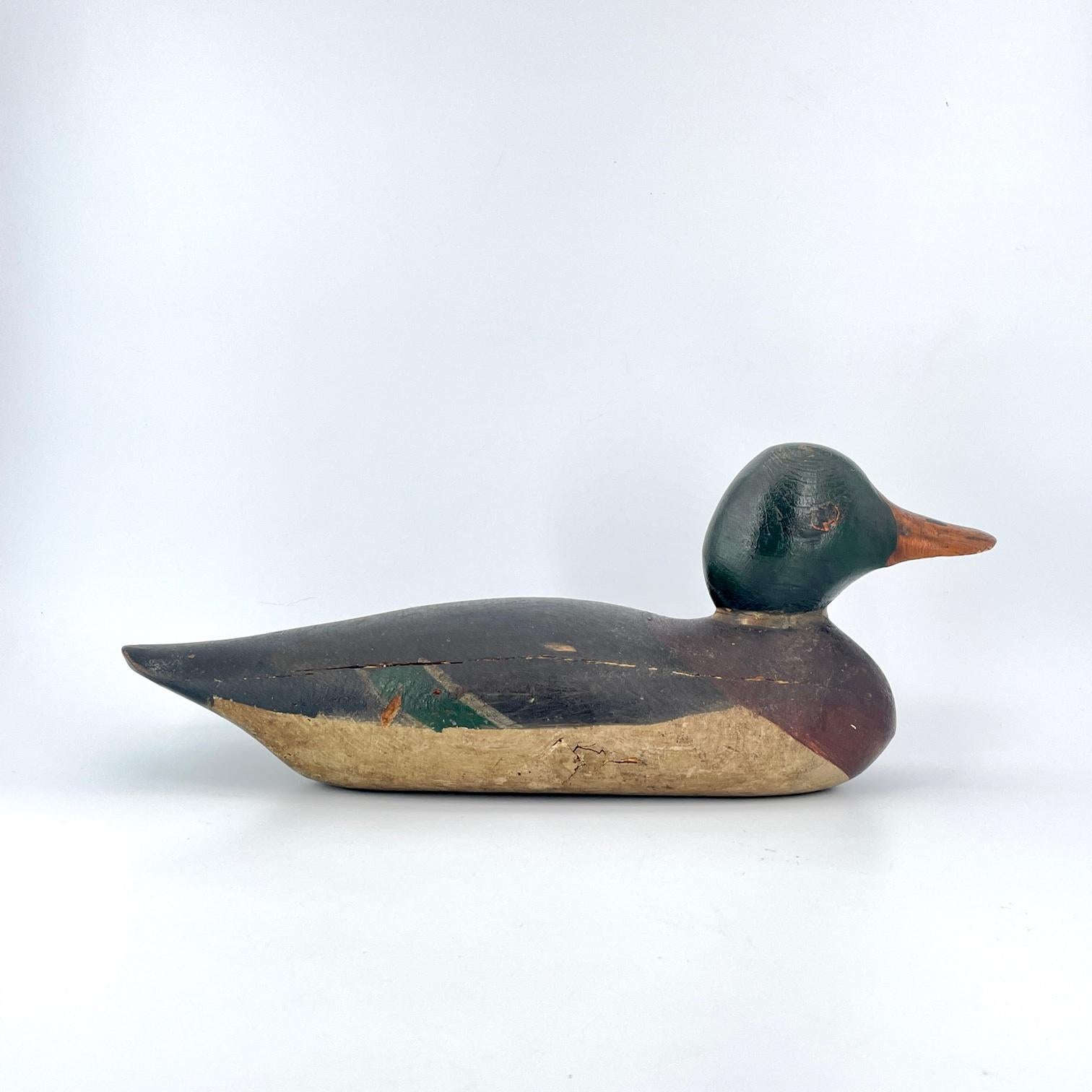 vintage duck decoy