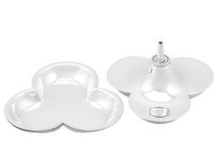 1910s Sterling Silver Table Lighter and Ash Tray