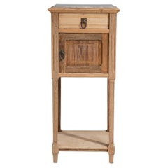 1910s Belgian Bedside Table With Marble Top