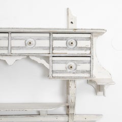 1910s Belgian Kitchen Wall Shelf