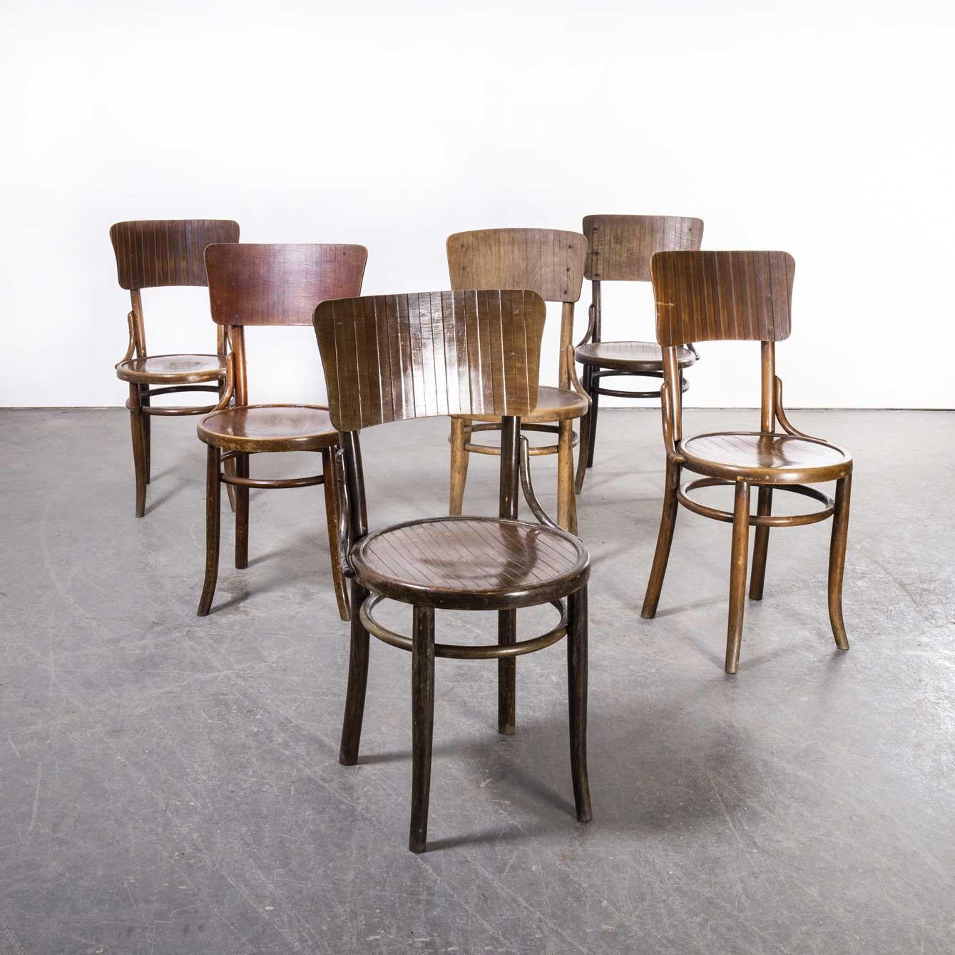 1910's Bentwood Dining Chairs, Mundus, Set of Six For Sale 3