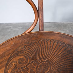 1910's Bentwood Oversize Hoop Arm Dining Chairs - Mundus - Set Of Three