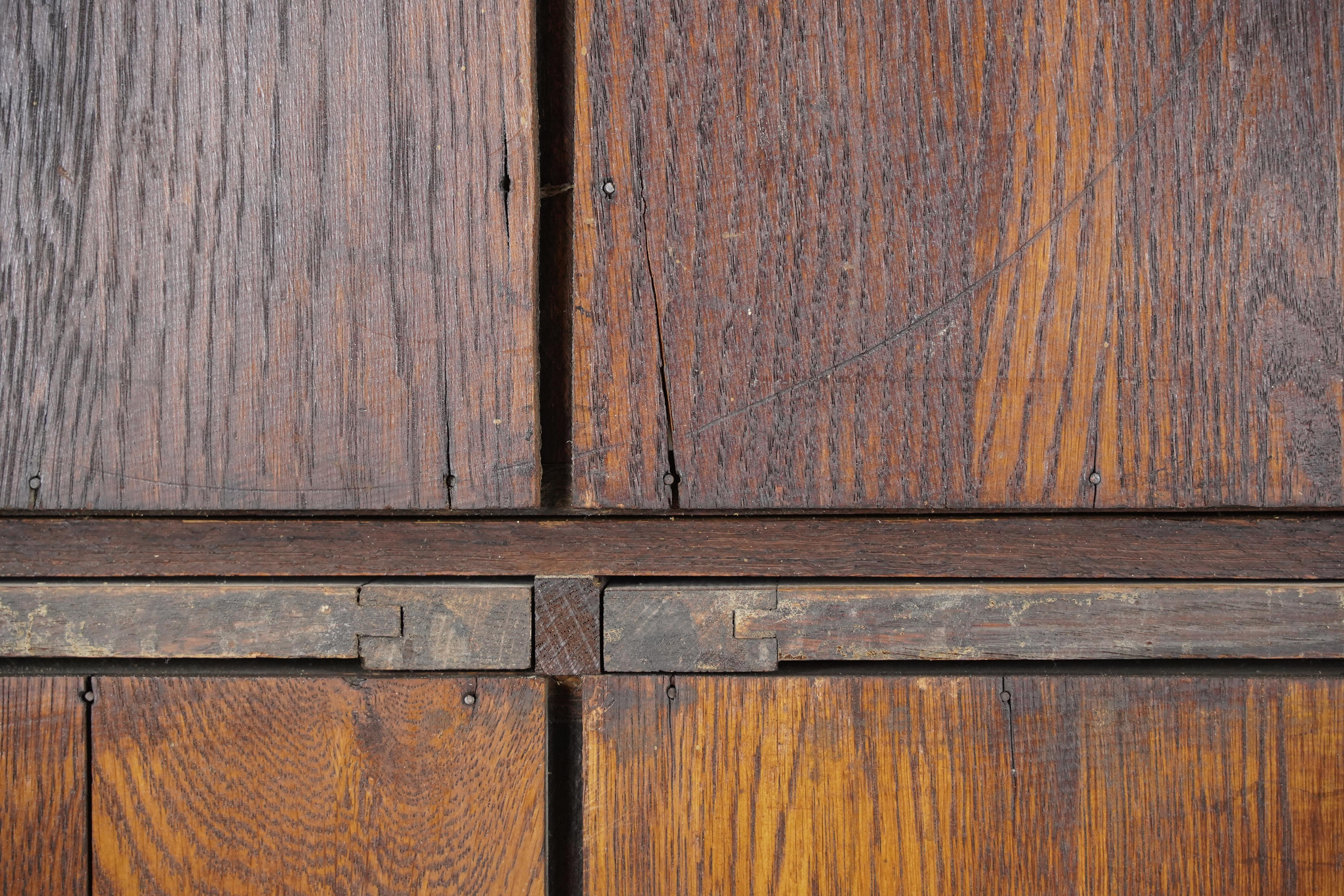 Libreria modulare in Oak Tiger di Danner Furniture del 1910 in vendita 5