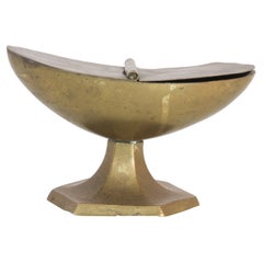 Antique 1910s French Brass Dish