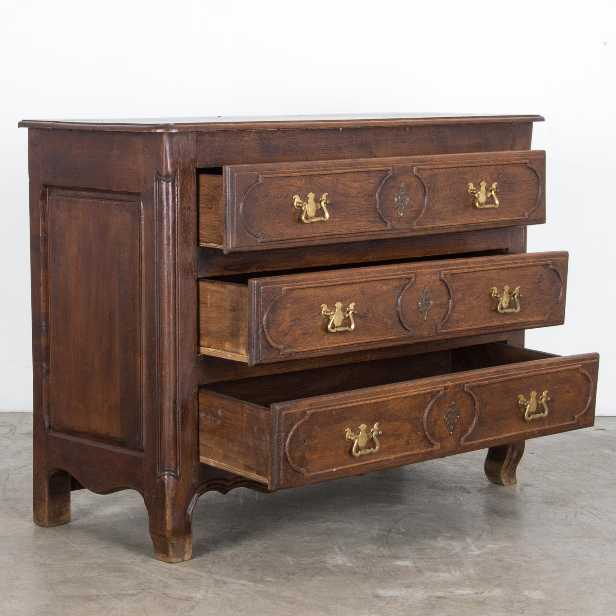 French Provincial 1910s French Country Dresser