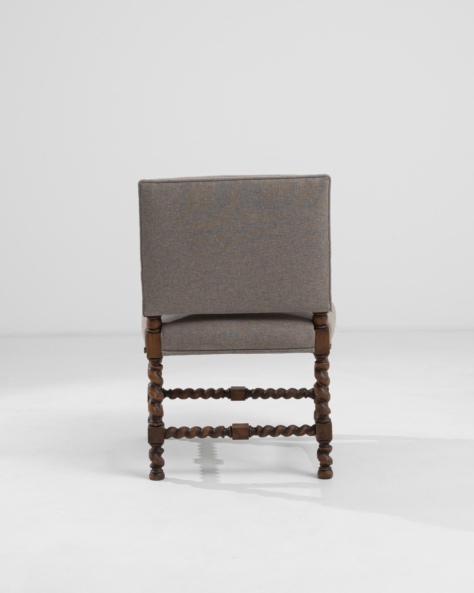 Early 20th Century 1910s French Upholstered Armchair