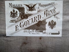 1910s Goyard Ainé Wardrobe Trunk