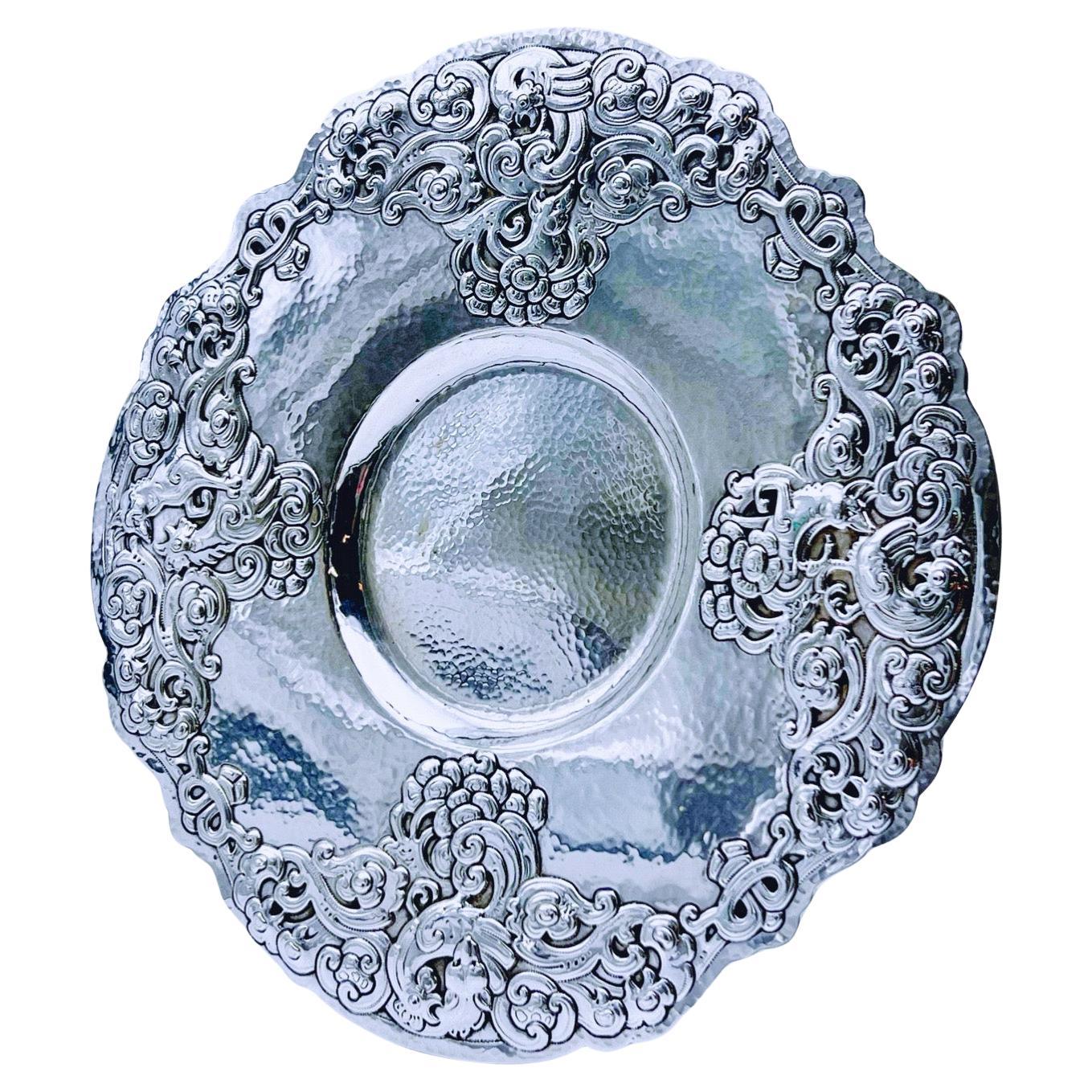 1910 Gunnar Tandberg (Oslo 1894-1954) Placa estilo Art Nouveau - Plata maciza en venta