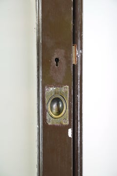 1910s Huge English Museum Display Case Vitrine