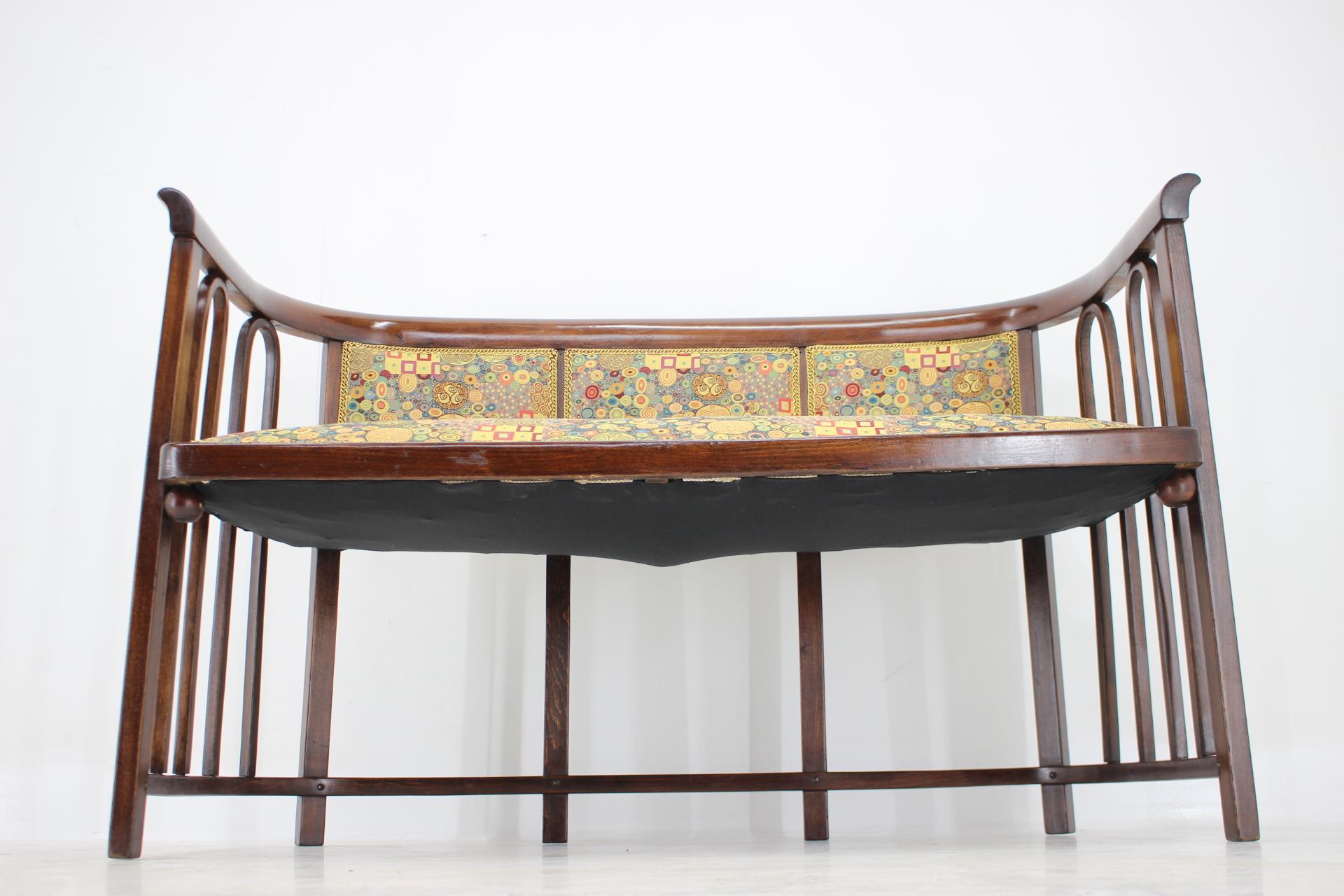 Variation de sièges « Fledermaus » de Josef Hoffmann de l'Art nouveau des années 1910 en vente 9