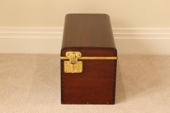 1910s Louis Vuitton Mahogany Toolbox Trunk