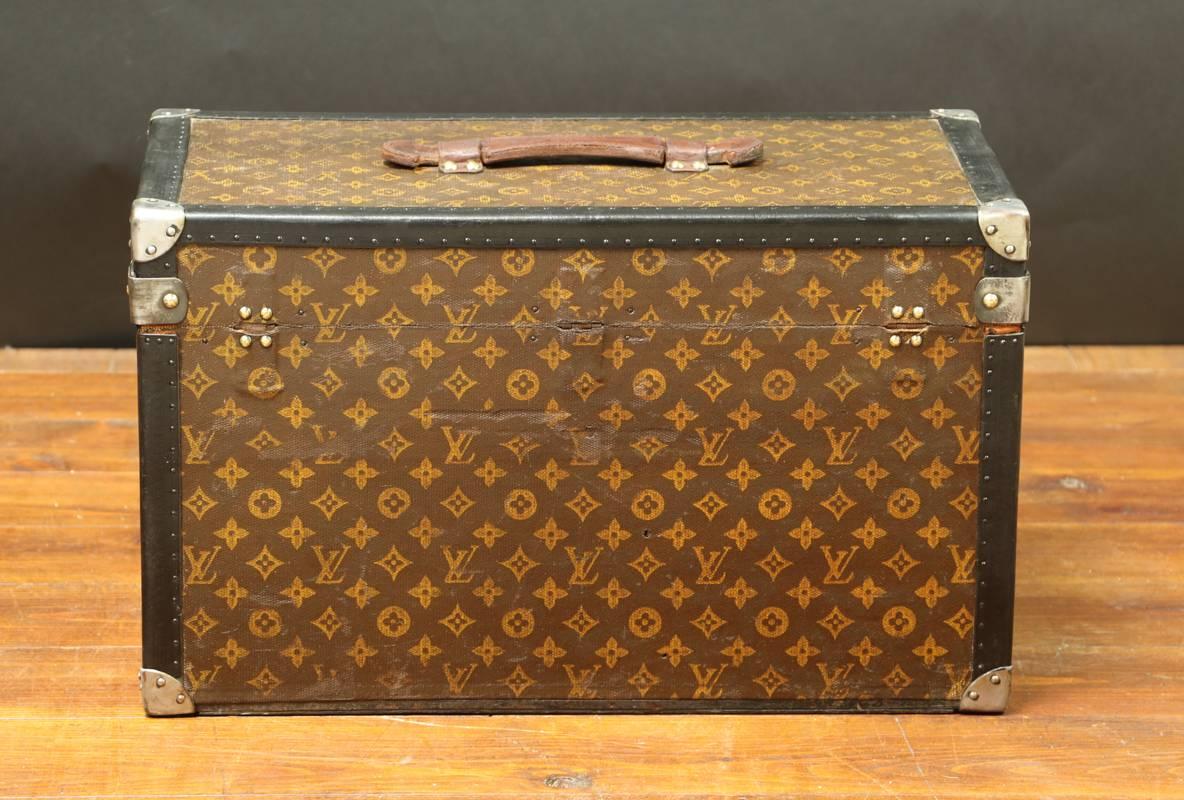 French 1910s, Louis Vuitton Monogram Car Tools Box For Sale