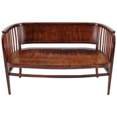 1910s Marcel Kammerer Wooden Sofa for Gebruder Thonet