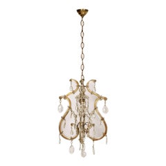 Antique 1910s Murano Maria Teresa Chandelier by Salviati with Restored Electrical System