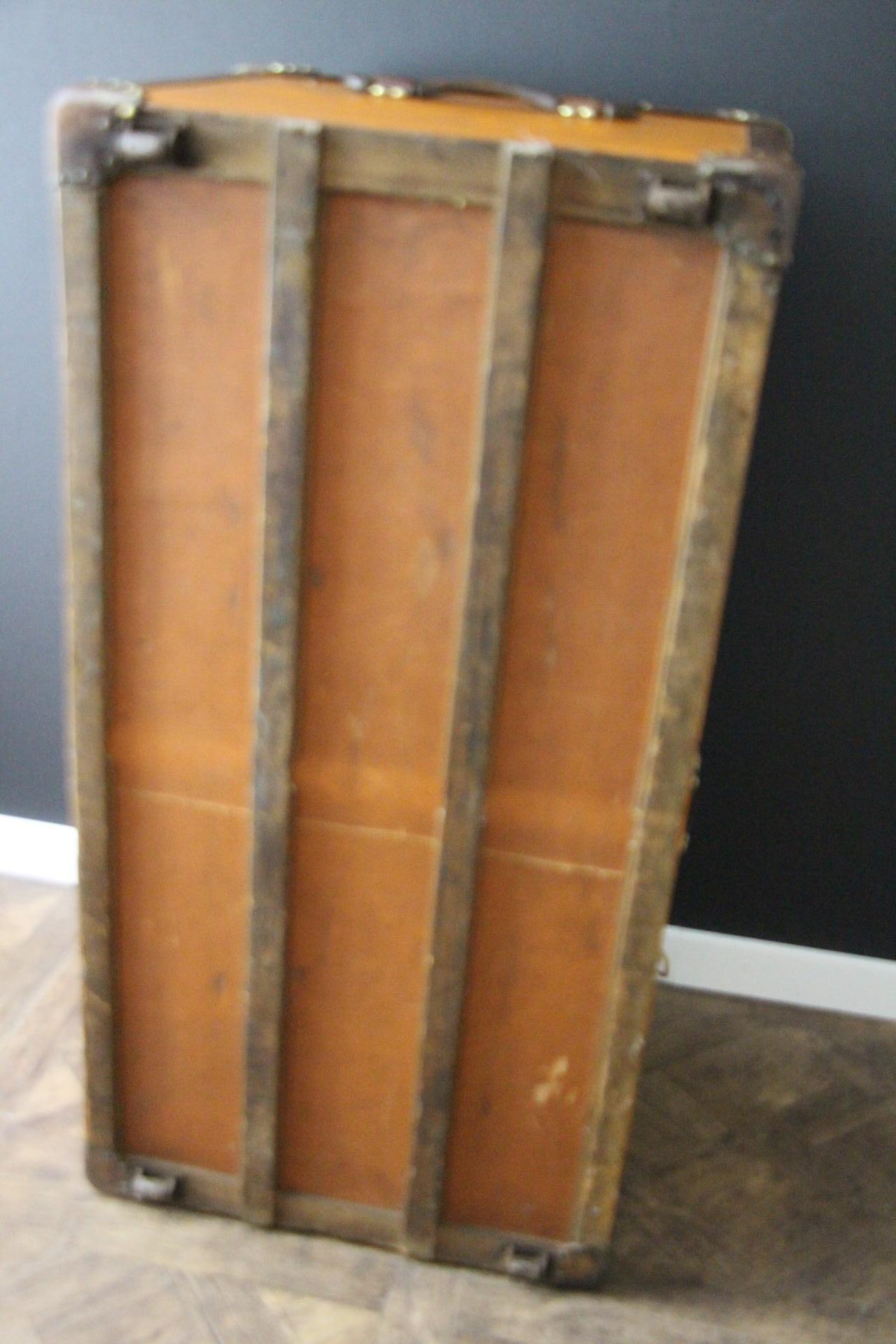 1910s Naranja Louis Vuitton Baúl Vapor, 110 cm Naranja Louis Vuitton Baúl 13
