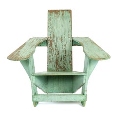 1910s Pair of Westport Chairs by Thomas Lee for Harry Bunnell