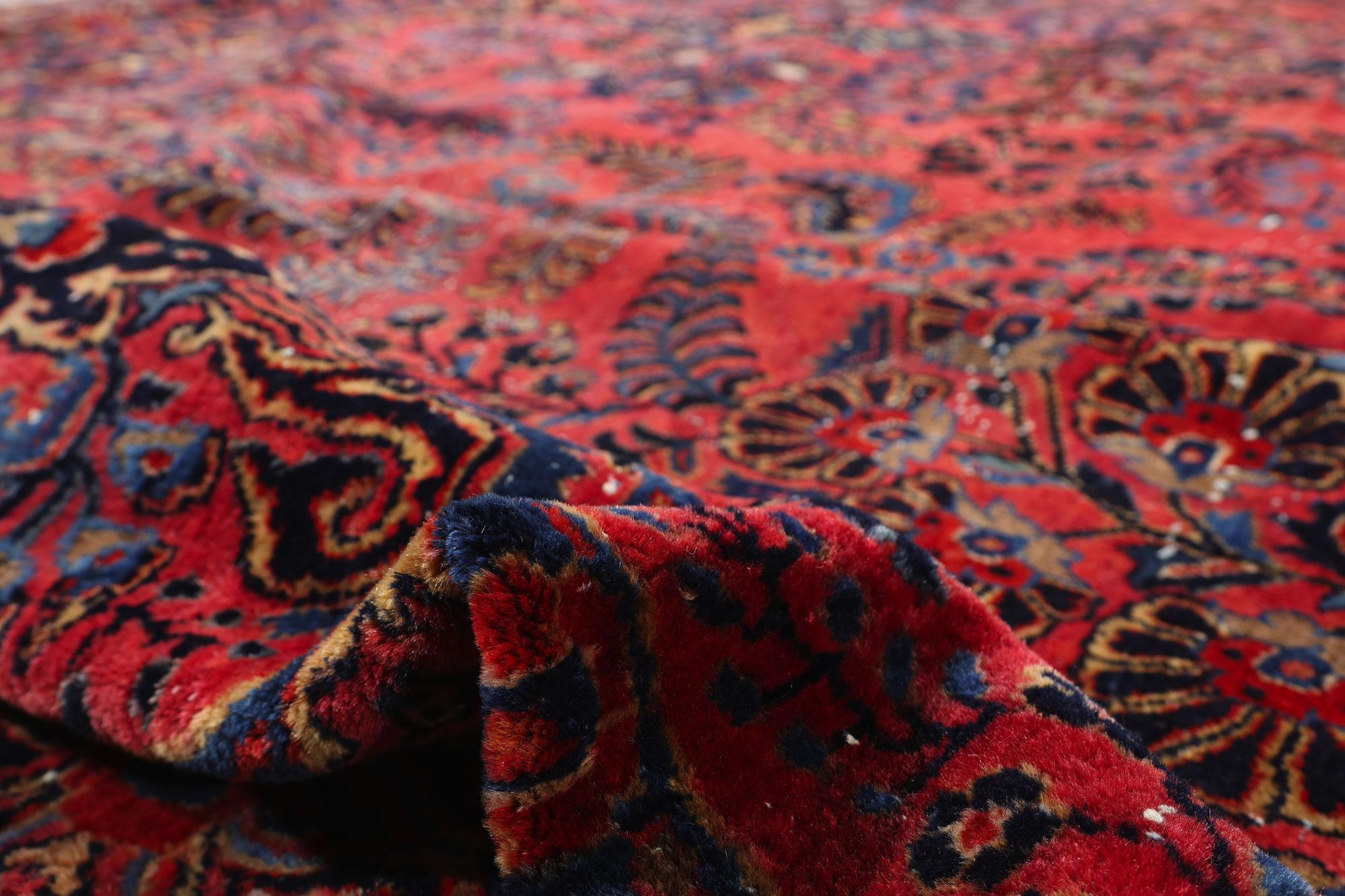 Tappeto Sarouk persiano del 1910 con stile moderno in vendita 2