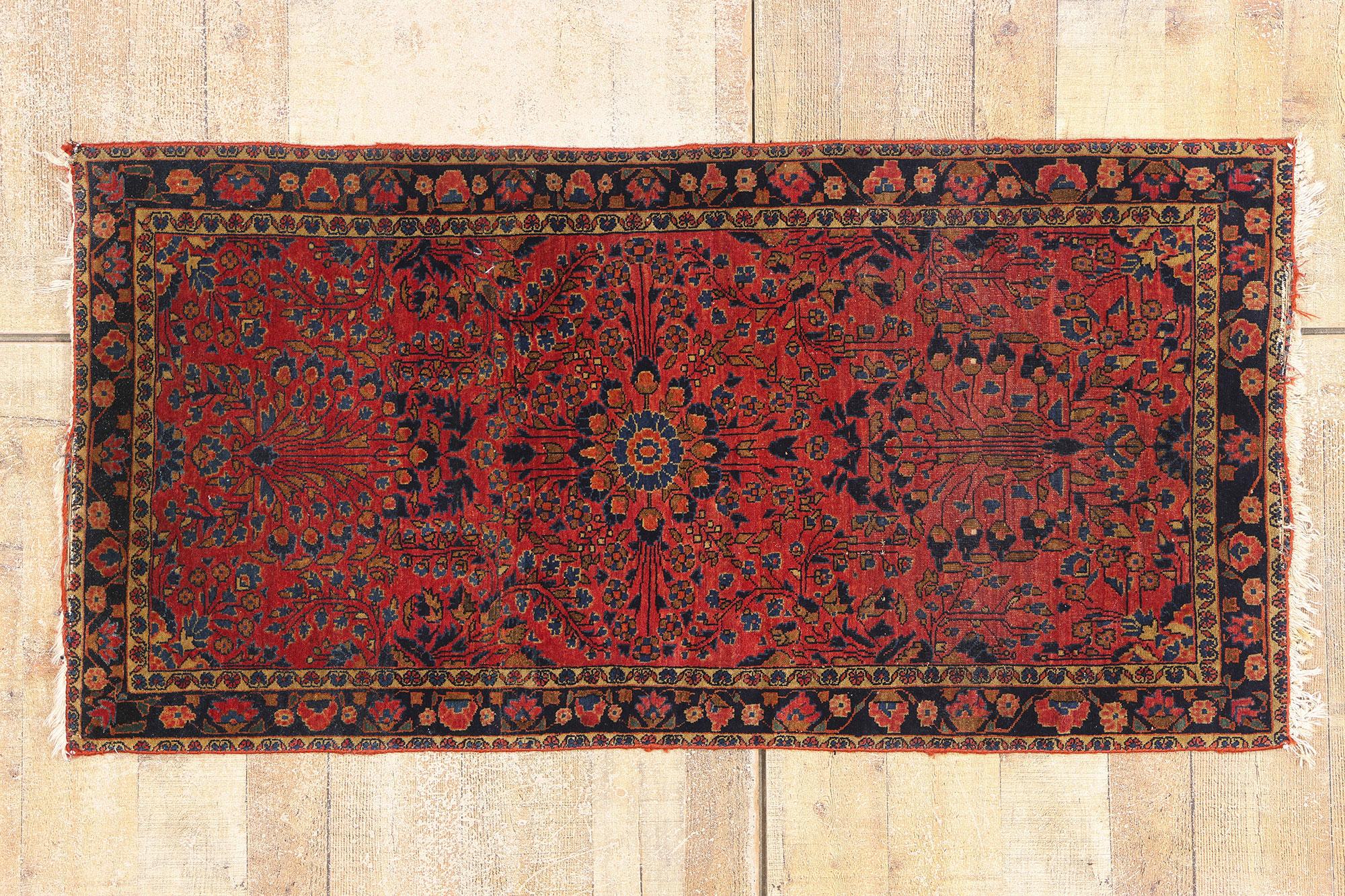 1910's Persian Sarouk Carpet with Modern Style For Sale 3