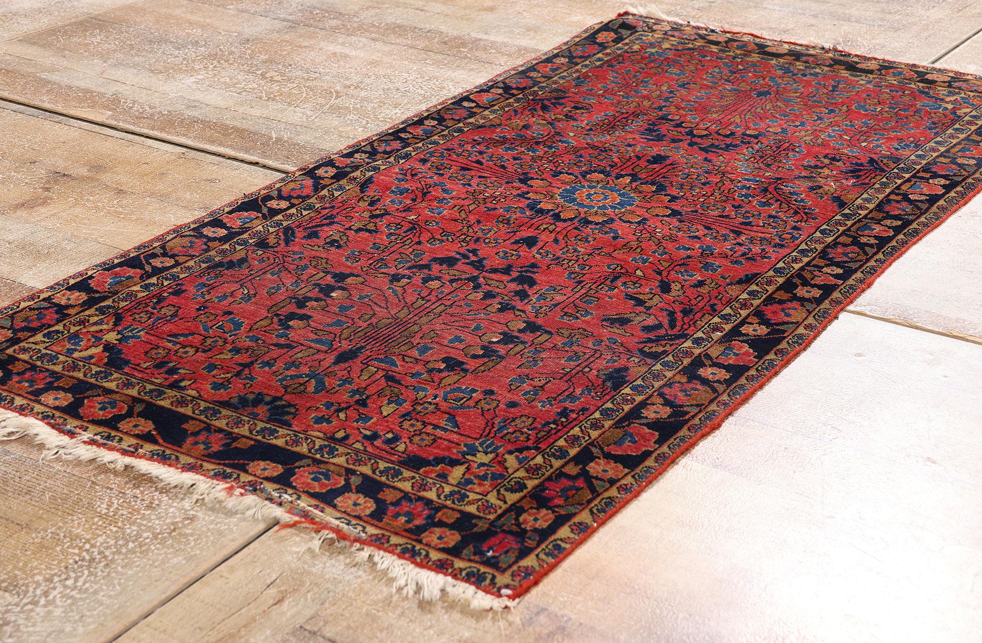 1910's Persian Sarouk Carpet with Modern Style For Sale 1