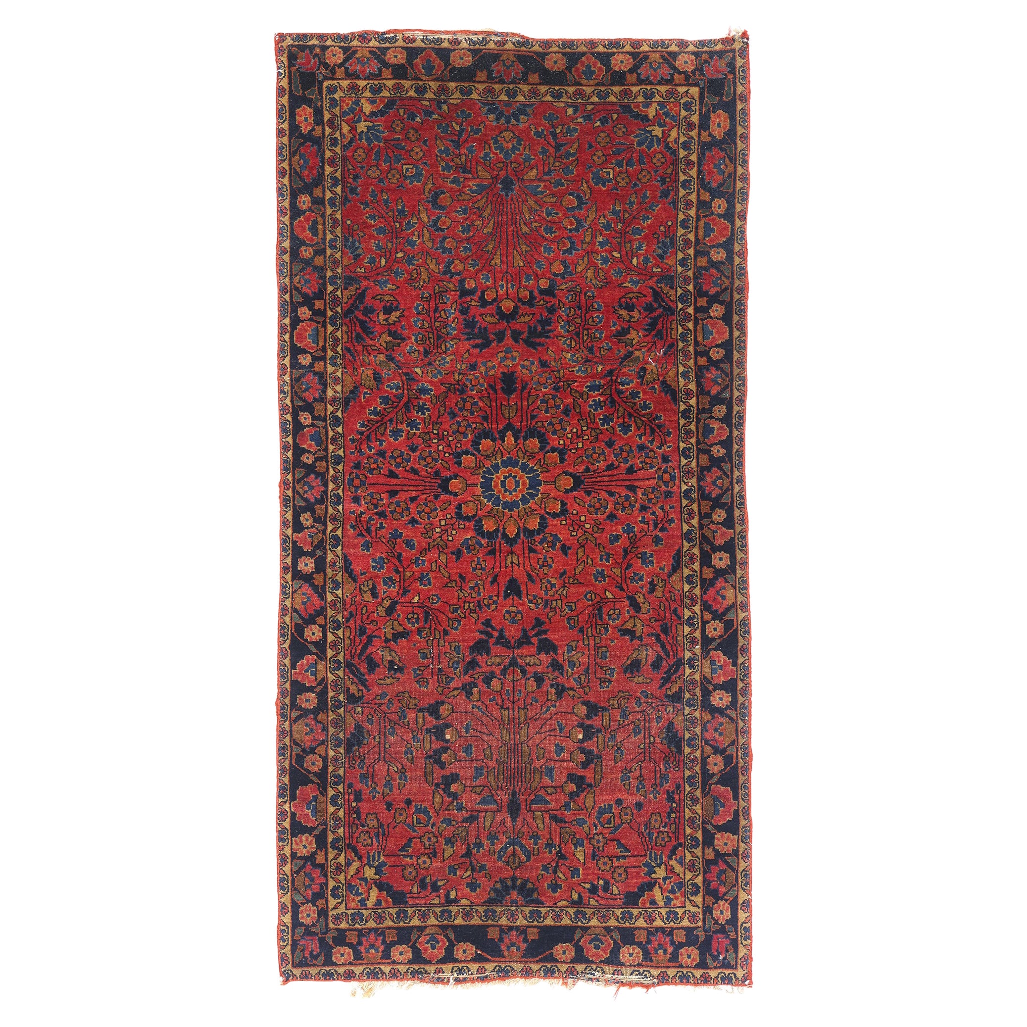 1910's Persian Sarouk Carpet with Modern Style