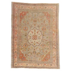 Tappeto Oushak turco del 1910 con stile moderno