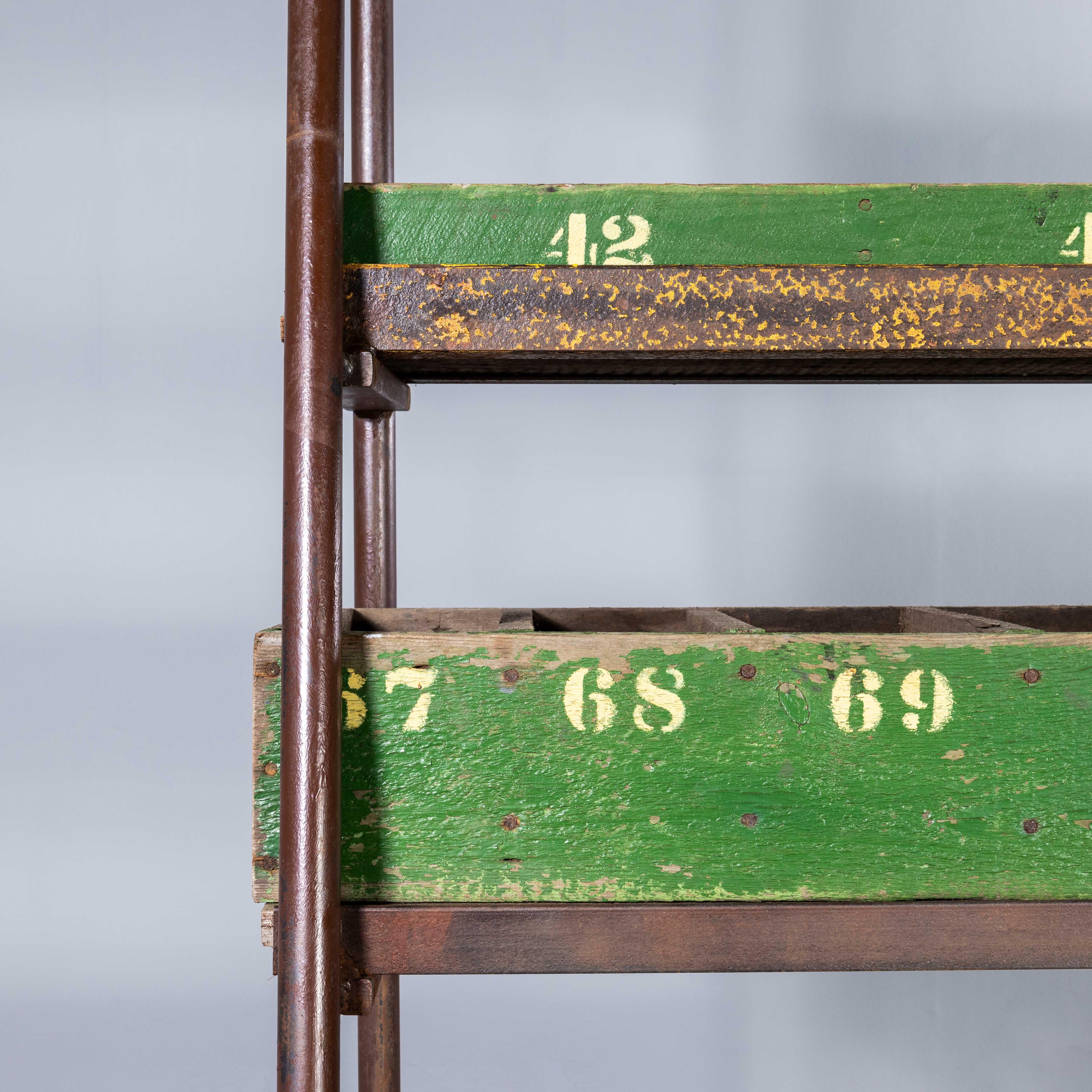 1910's Victorian Metal Frame Warehouse Pigeon Hole Rack
1910's Victorian Metal Frame Warehouse Racking . A few weeks ago we heard about a derelict brickworks outside Hull that was being cleared. The works had been producing bricks for over two