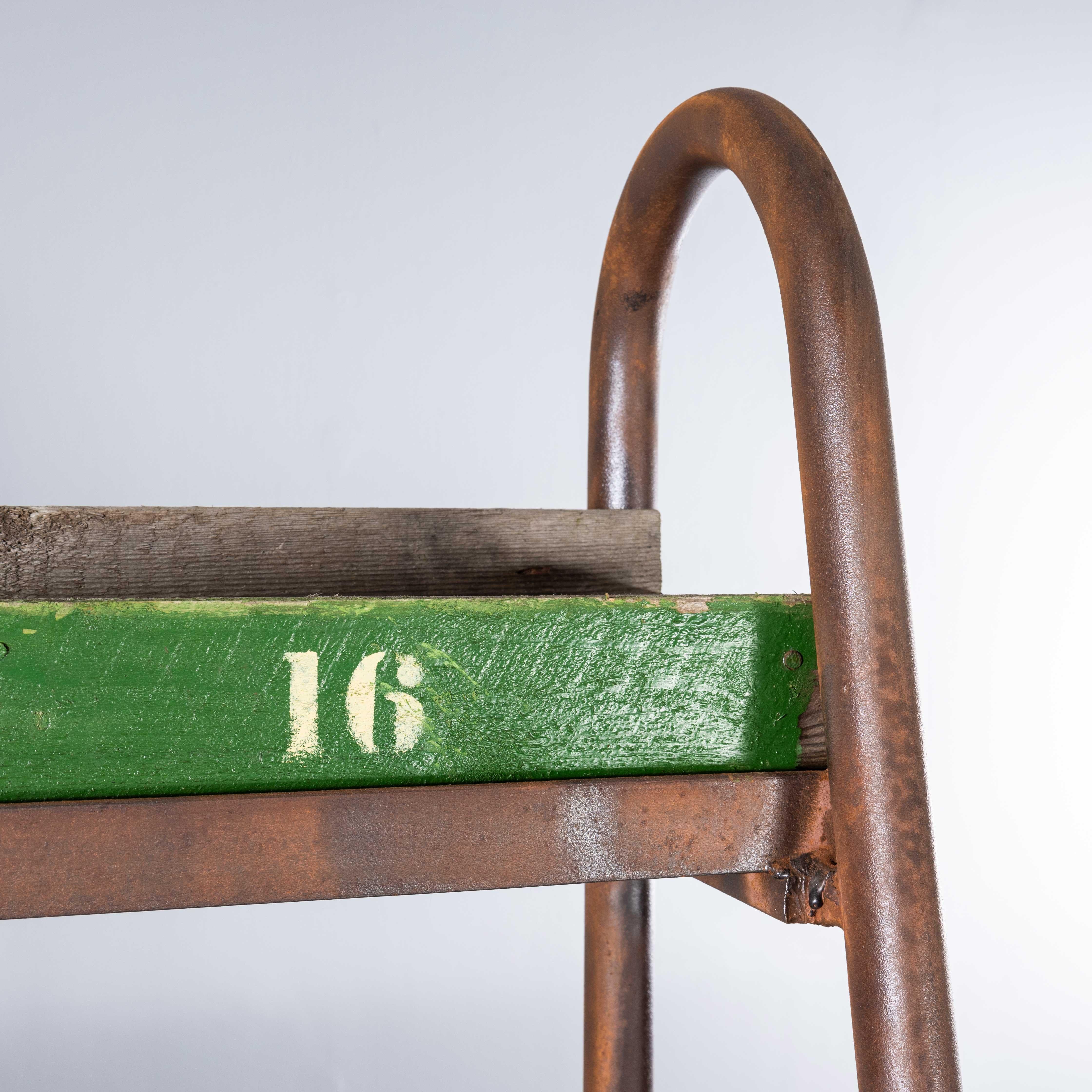 1910's Victorian Metal Frame Warehouse Pigeon Hole Rack 3