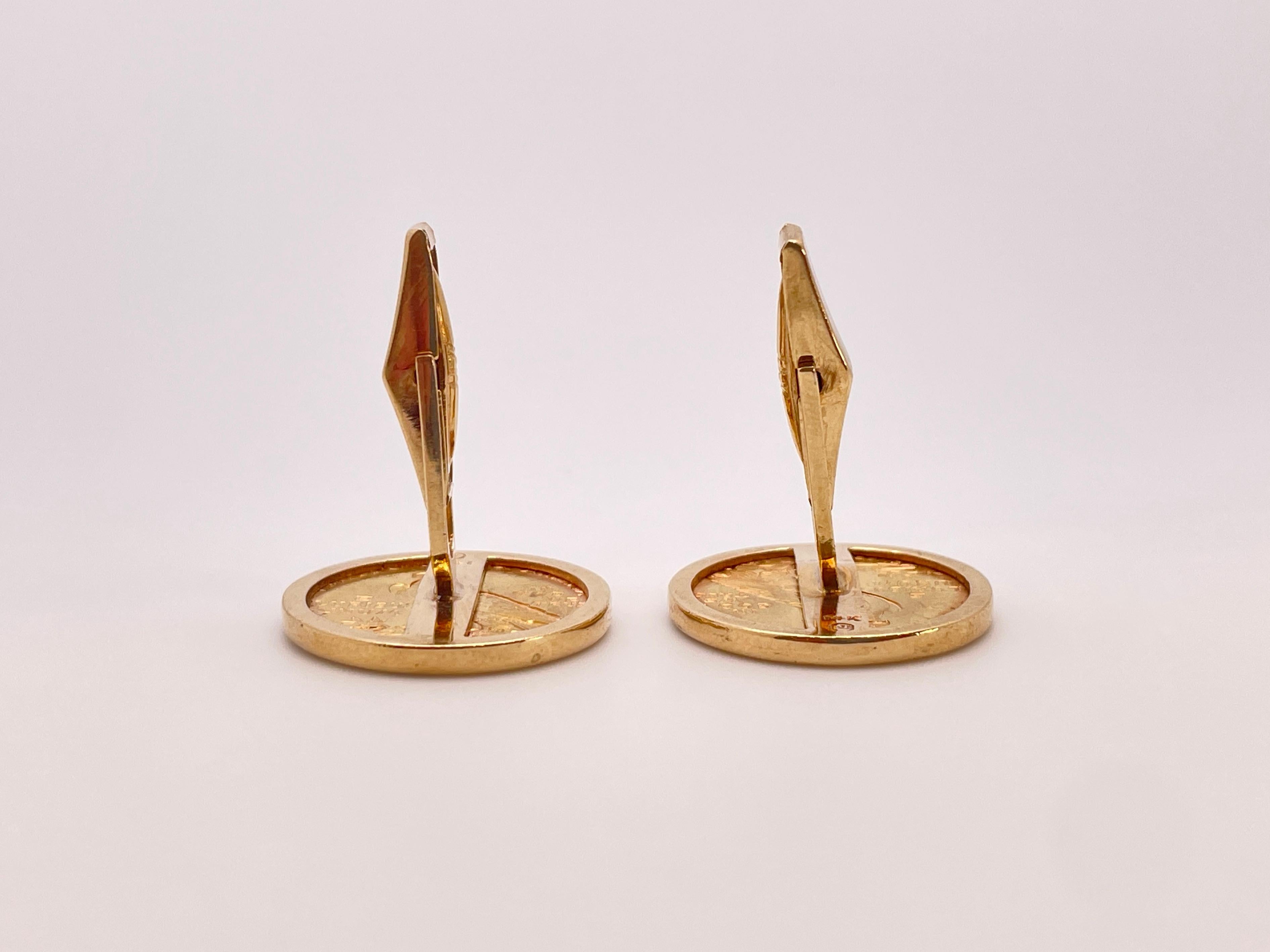 Pièces d'or indiennes de 1911 et 1910 5 $ en vente 2