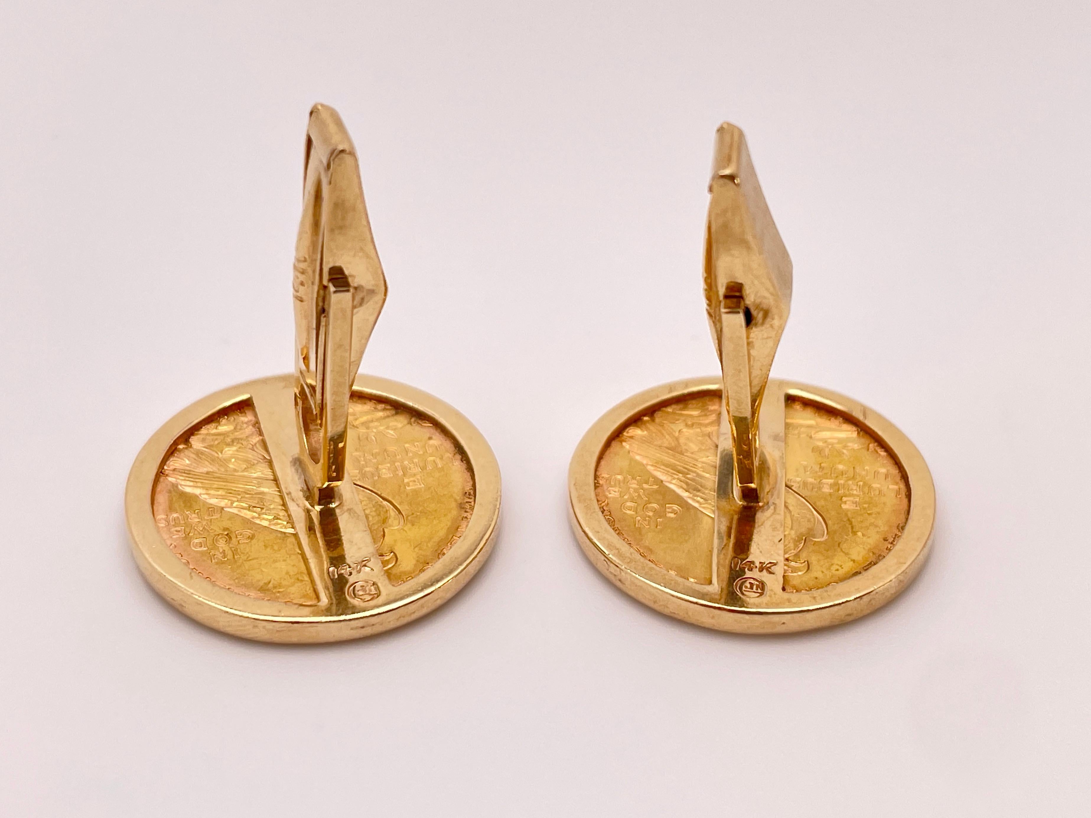 Pièces d'or indiennes de 1911 et 1910 5 $ en vente 4